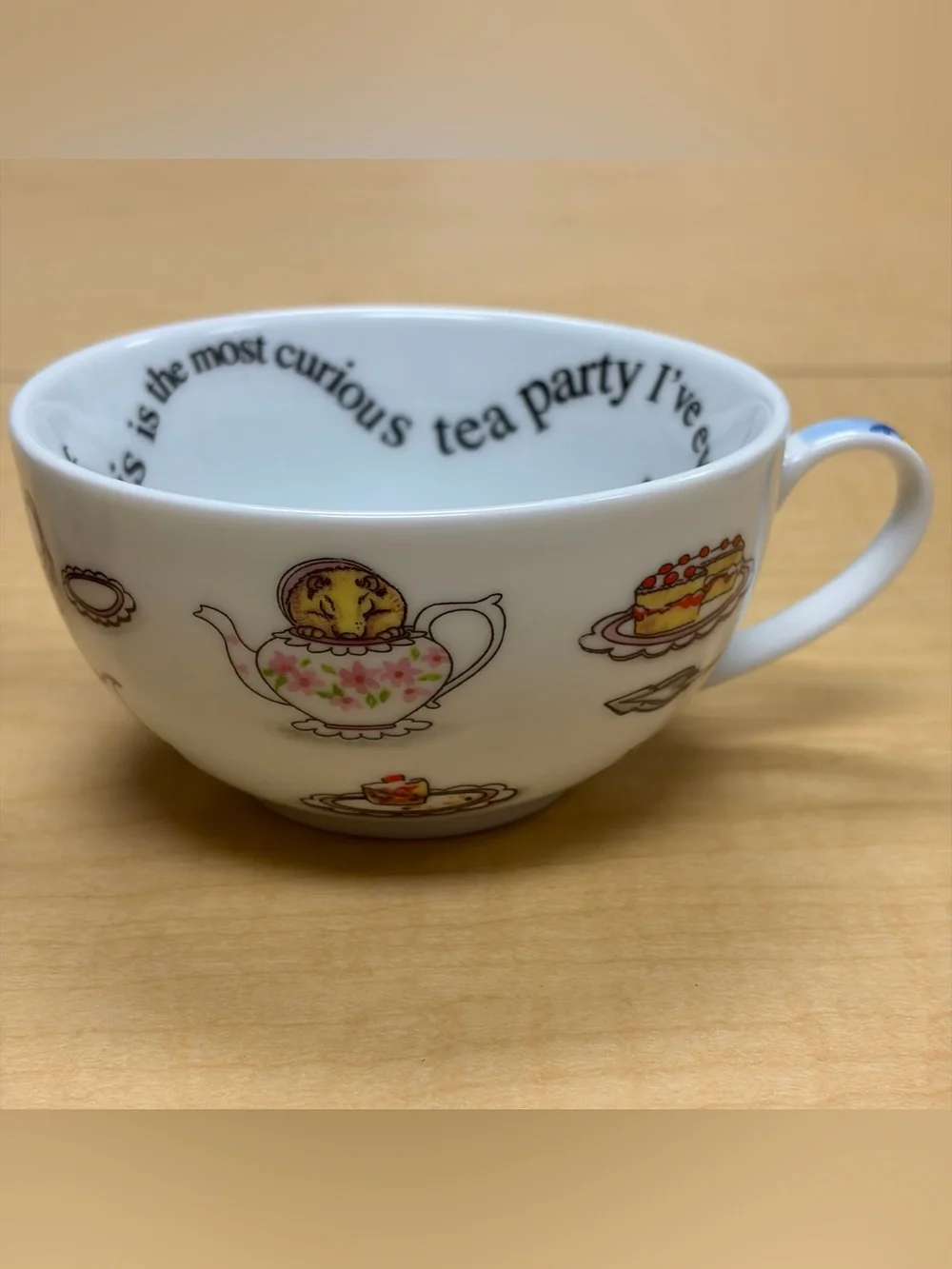 Paul Cardew Alice in Wonderland Tea For One Set Teapot & Cup Cardew Design